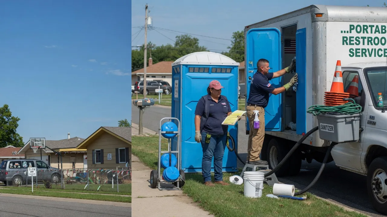 Portable Toilet Rental in Campbell, MO near me